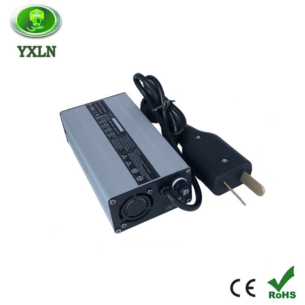 Rohs 5a 36v golf cart battery charger with 2 crowfoot plug