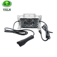 Ezgo RXV 48V 58.4V 15A Golf Cart Battery Charger Waterproof for Lead Acid / Lifepo4 Batteries