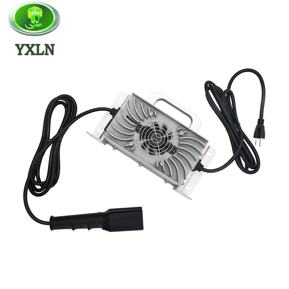 Yamaha Drive Plug G29 48V 15A Golf Cart Charger Waterproof for Lead Acid / Lifepo4 Batteries